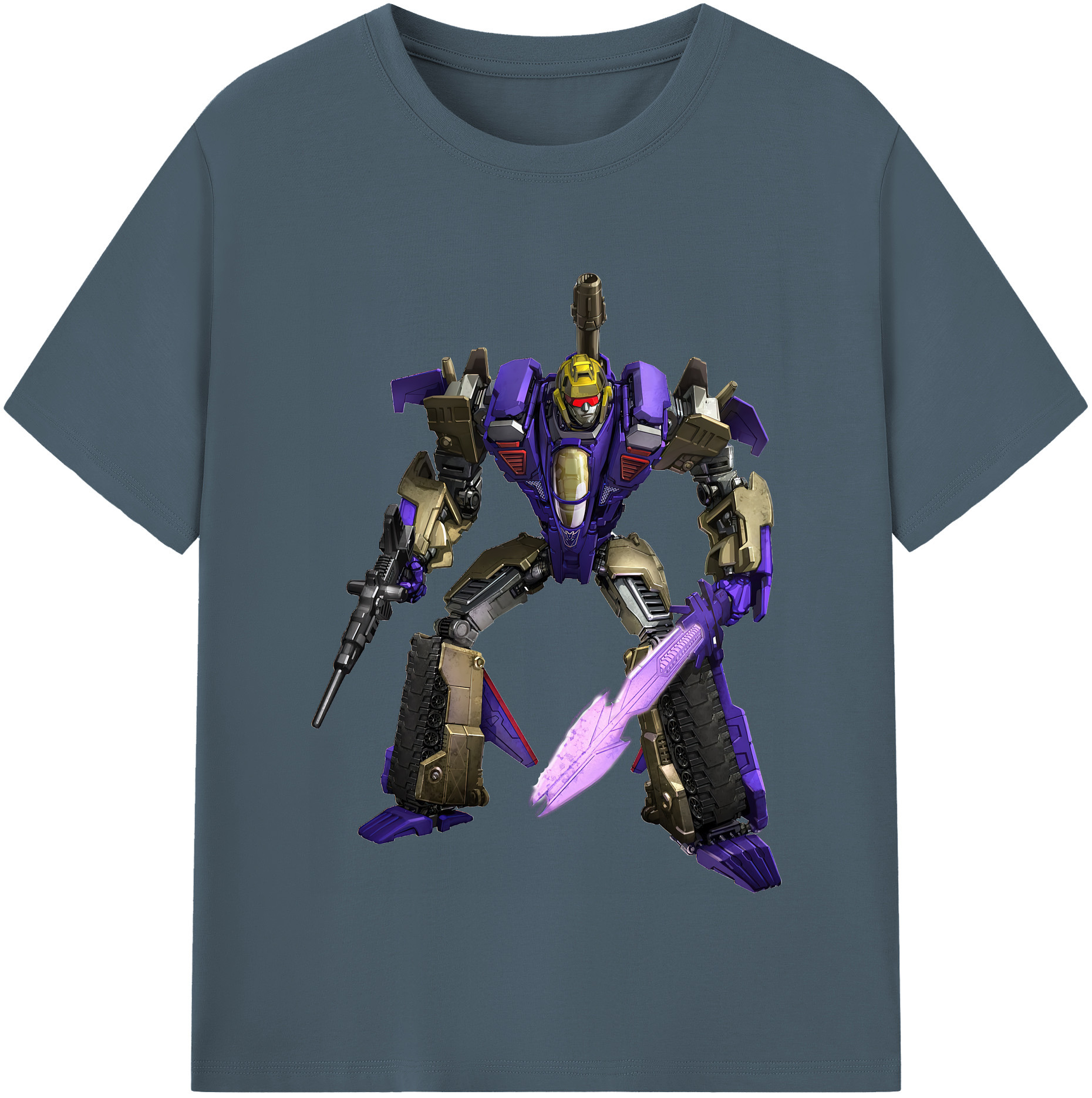 （画像用） Transformers トランスフォーマー 綿100％半袖Tシャツ（フロントプリント）